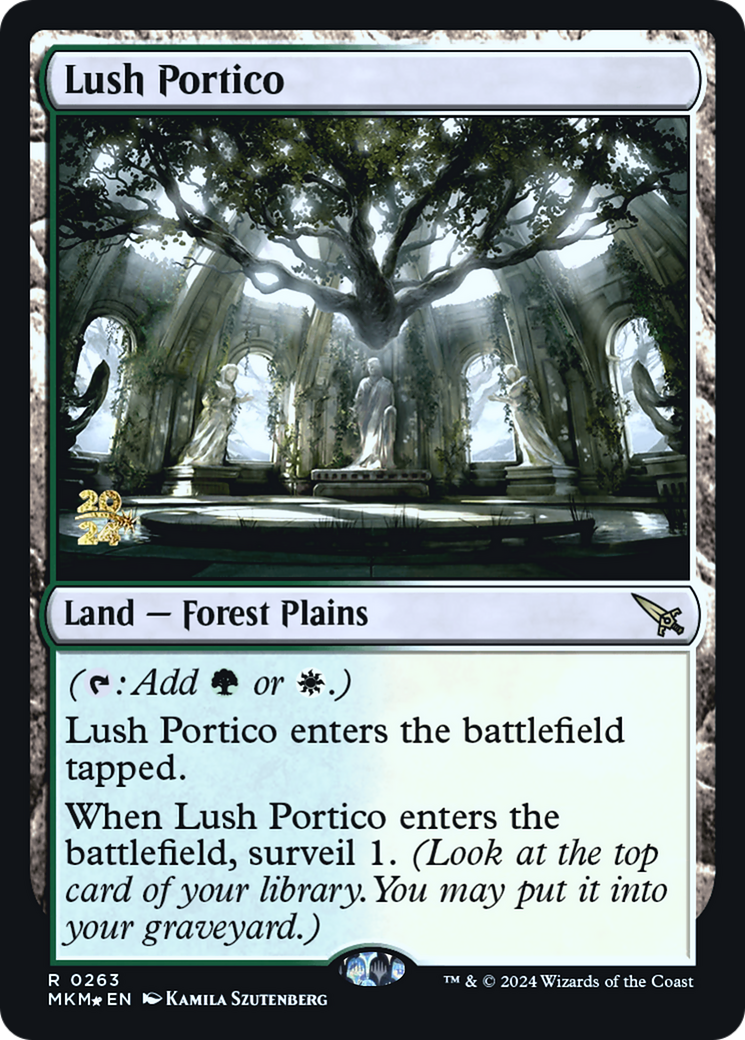 Lush Portico [Murders at Karlov Manor Prerelease Promos] | Sanctuary Gaming