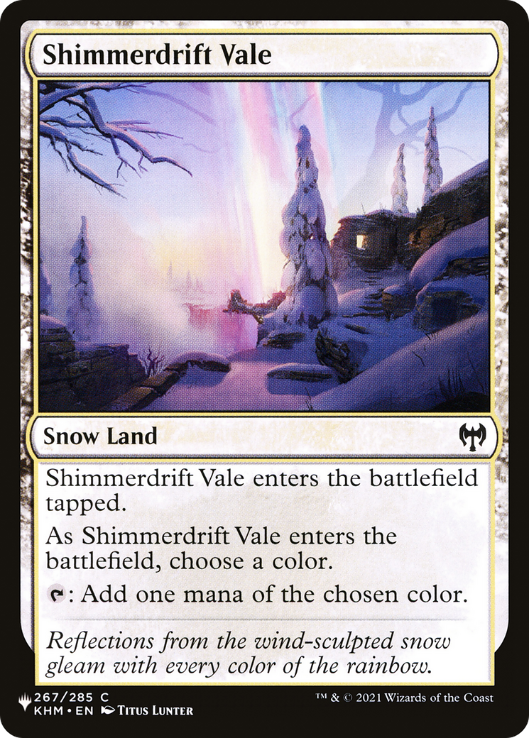 Shimmerdrift Vale [The List Reprints] | Sanctuary Gaming