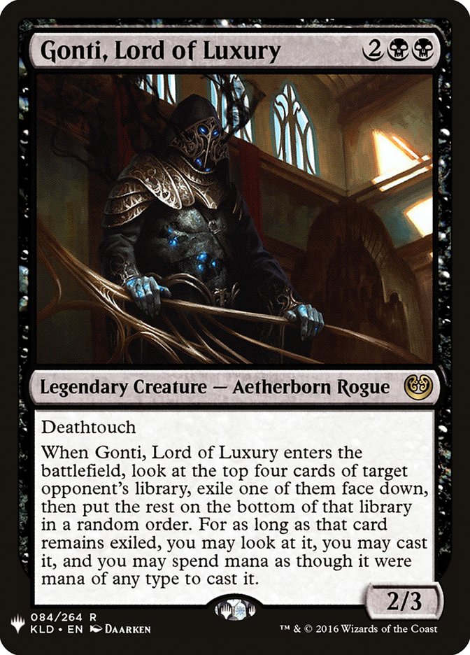 Gonti, Lord of Luxury [Mystery Booster] | Sanctuary Gaming