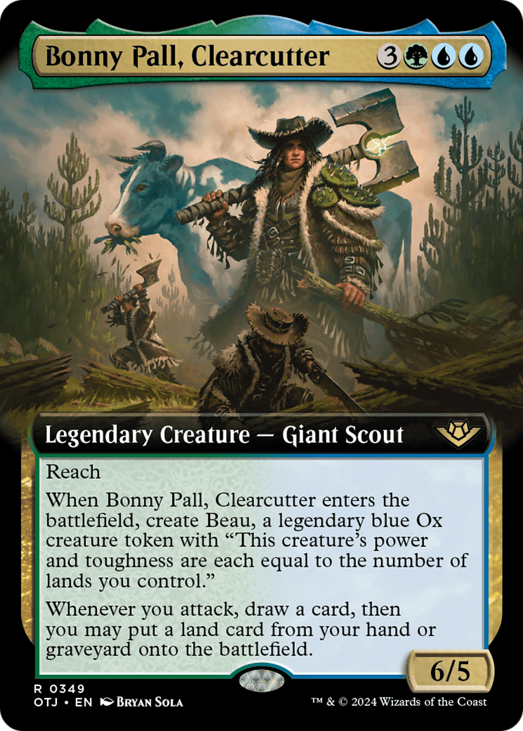 Bonny Pall, Clearcutter (Extended Art) [Outlaws of Thunder Junction] | Sanctuary Gaming