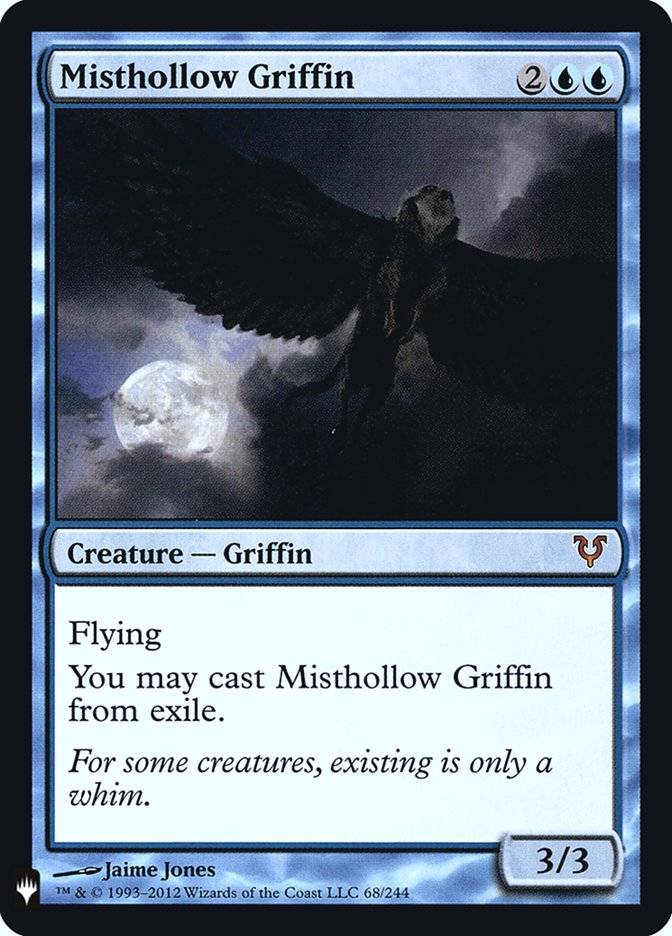 Misthollow Griffin [Mystery Booster] | Sanctuary Gaming