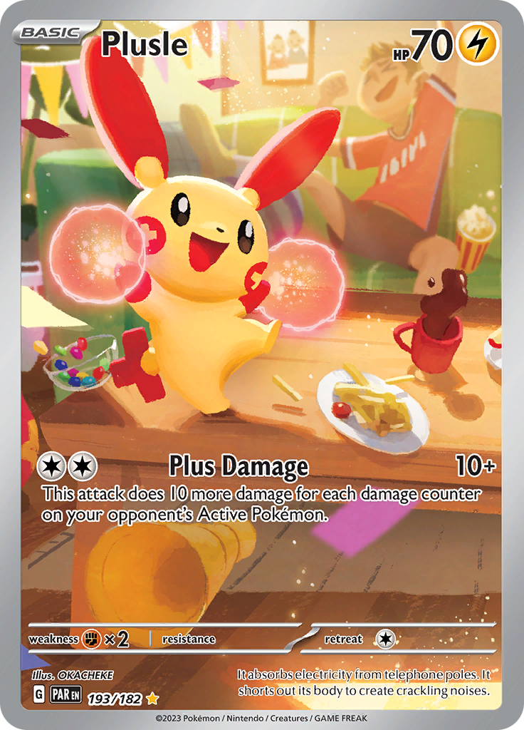 Plusle (193/182) [Scarlet & Violet: Paradox Rift] | Sanctuary Gaming