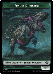 Fungus Dinosaur // Spirit Double-Sided Token [The Lost Caverns of Ixalan Tokens] | Sanctuary Gaming