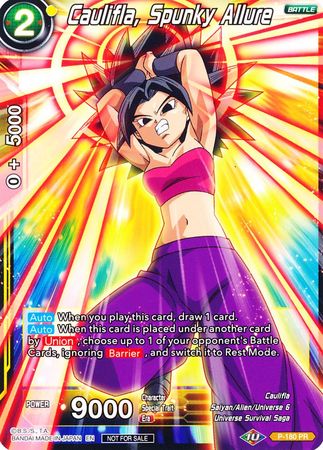 Caulifla, Spunky Allure (P-180) [Promotion Cards] | Sanctuary Gaming