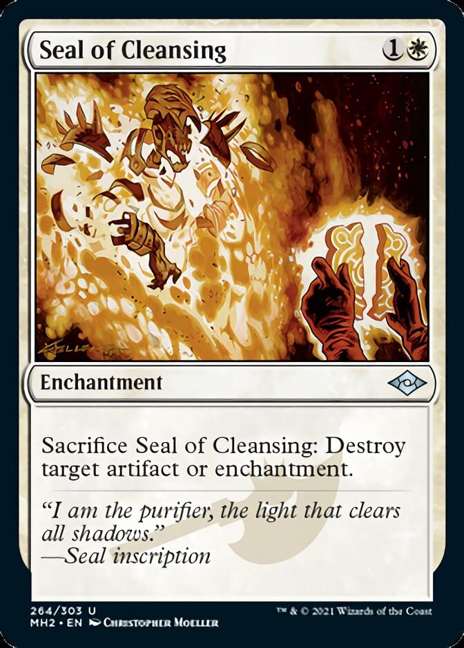 Seal of Cleansing (Foil Etched) [Modern Horizons 2] | Sanctuary Gaming