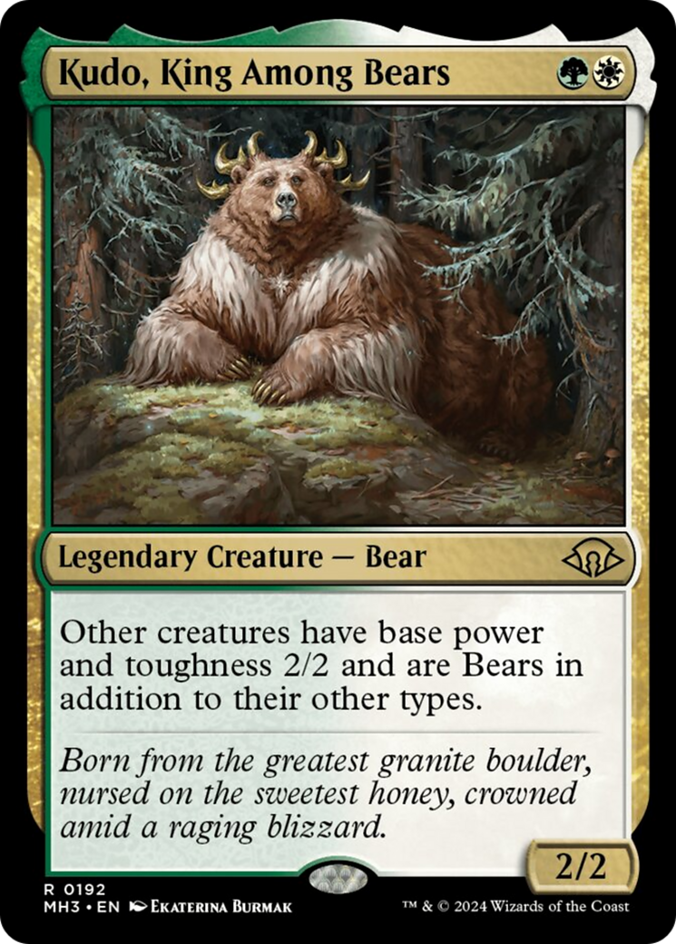 Kudo, King Among Bears [Modern Horizons 3] | Sanctuary Gaming