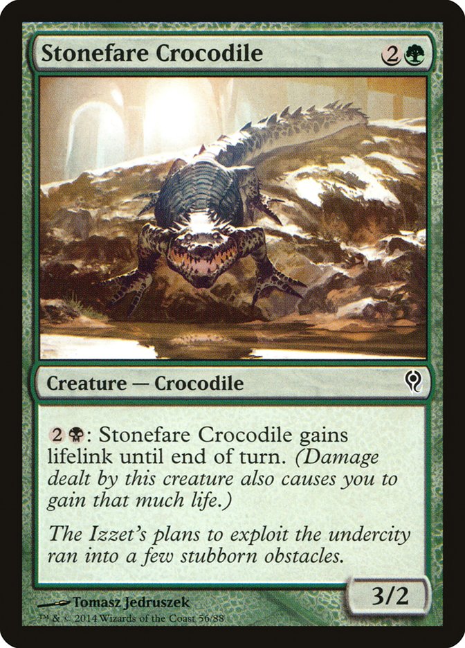 Stonefare Crocodile [Duel Decks: Jace vs. Vraska] | Sanctuary Gaming