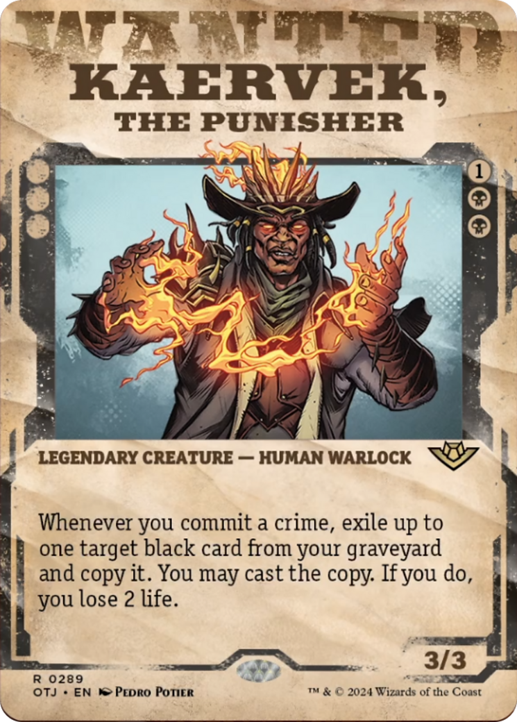 Kaervek, the Punisher (Showcase) [Outlaws of Thunder Junction] | Sanctuary Gaming