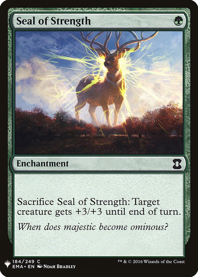 Seal of Strength [Mystery Booster] | Sanctuary Gaming