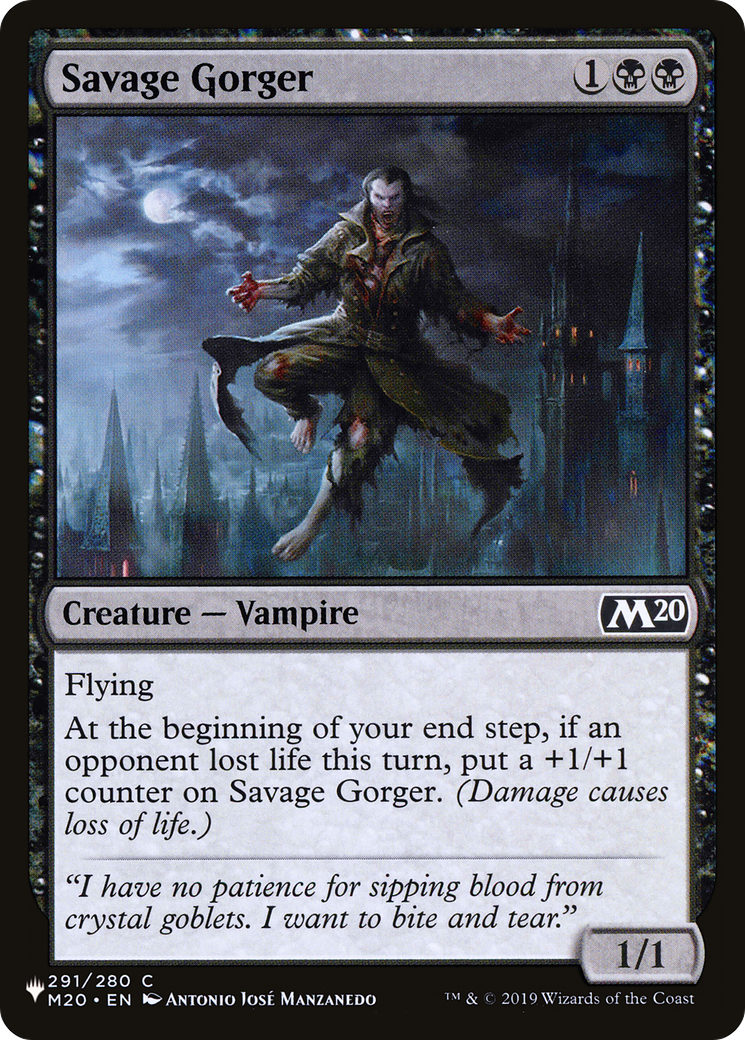 Savage Gorger [The List Reprints] | Sanctuary Gaming