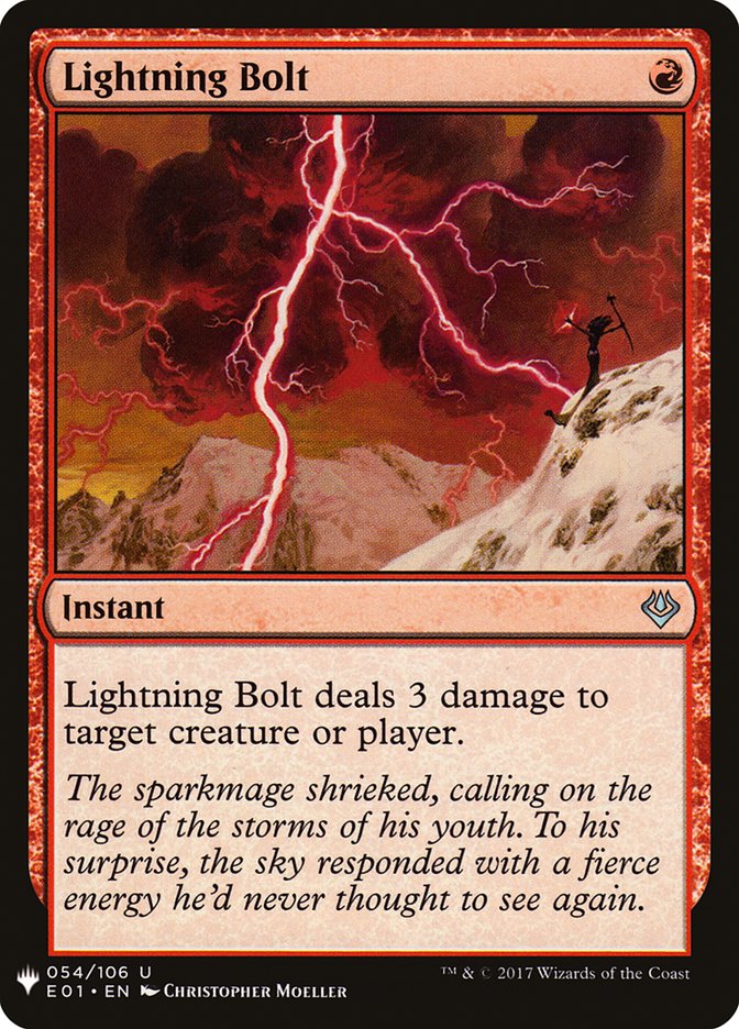 Lightning Bolt [Mystery Booster] | Sanctuary Gaming