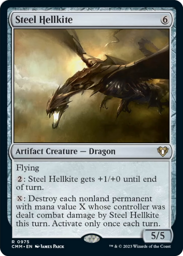 Steel Hellkite [Commander Masters] | Sanctuary Gaming