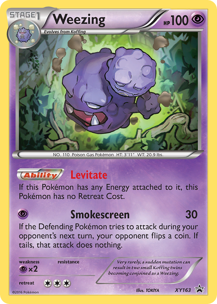 Weezing (XY163) [XY: Black Star Promos] | Sanctuary Gaming