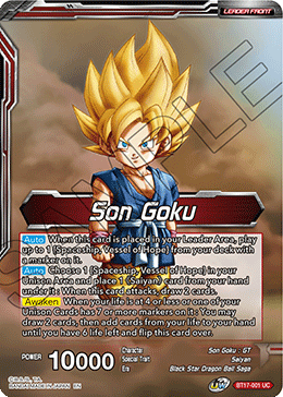 Son Goku // Son Goku, Pan, and Trunks, Space Adventurers (BT17-001) [Ultimate Squad] | Sanctuary Gaming