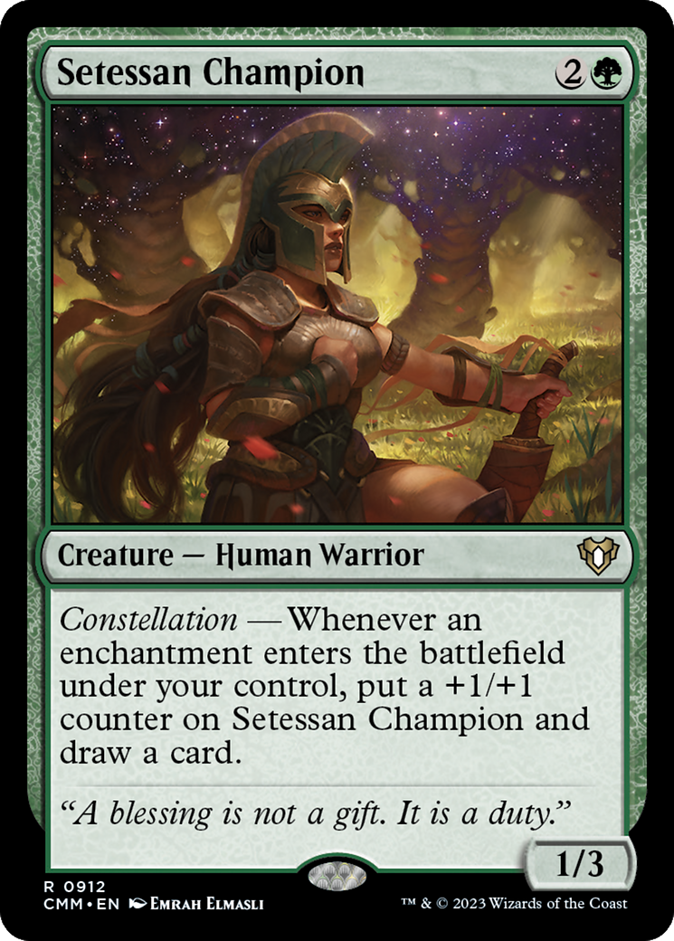 Setessan Champion [Commander Masters] | Sanctuary Gaming