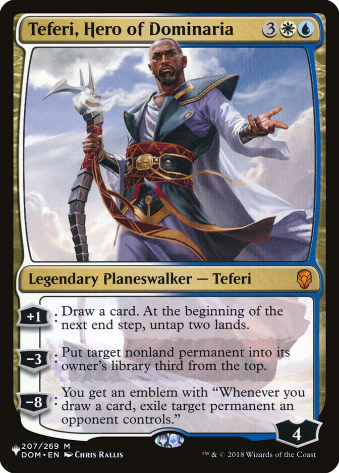Teferi, Hero of Dominaria [The List] | Sanctuary Gaming
