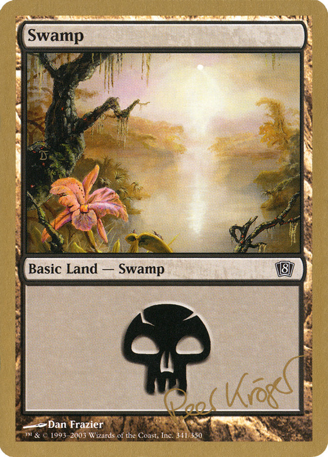 Swamp (pk341) (Peer Kroger) [World Championship Decks 2003] | Sanctuary Gaming