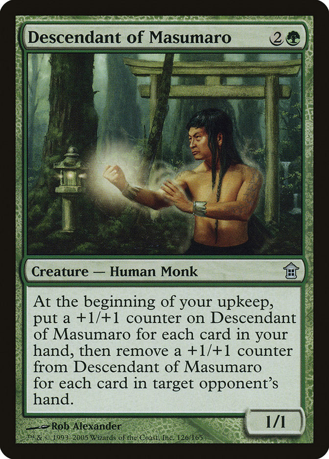 Descendant of Masumaro [Saviors of Kamigawa] | Sanctuary Gaming