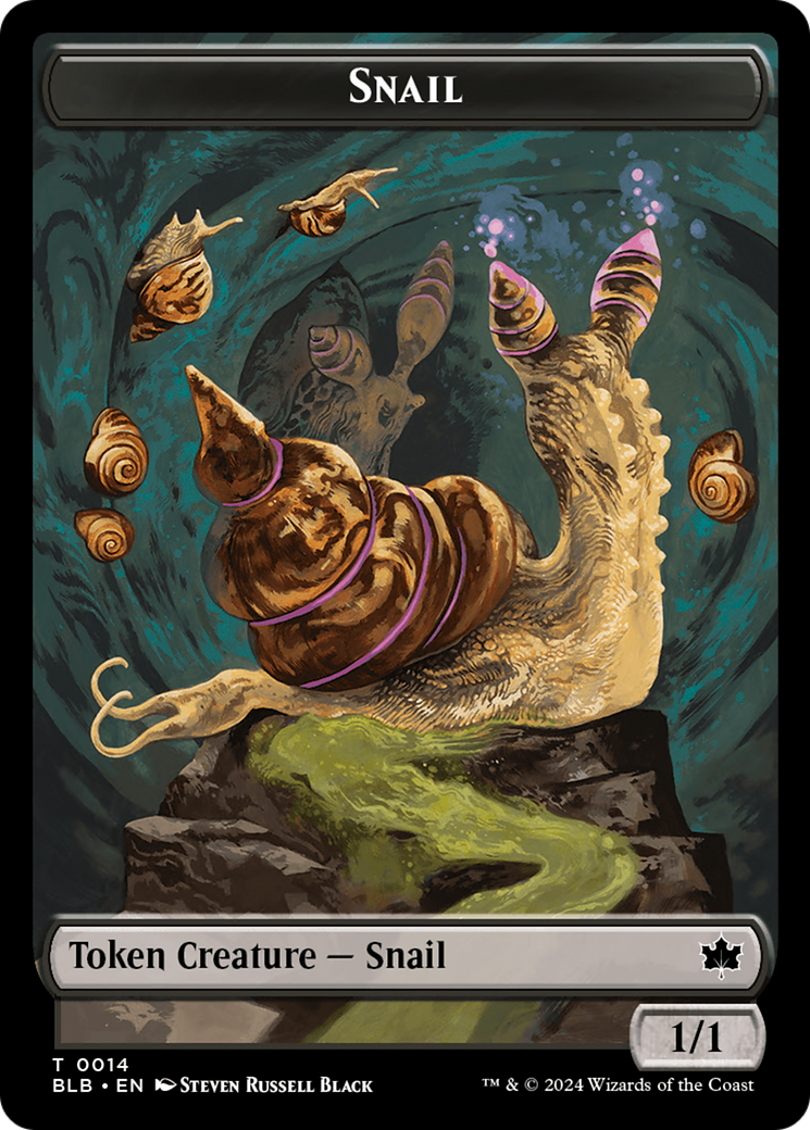 Snail Token [Bloomburrow Tokens] | Sanctuary Gaming