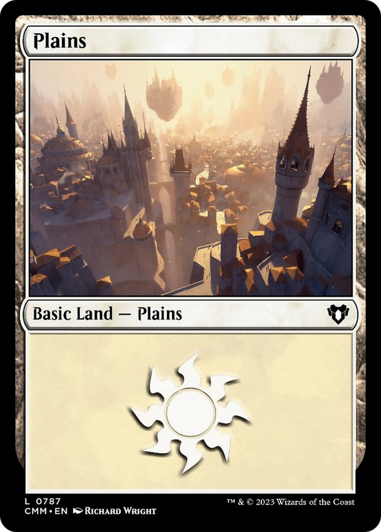 Plains (787) [Commander Masters] | Sanctuary Gaming