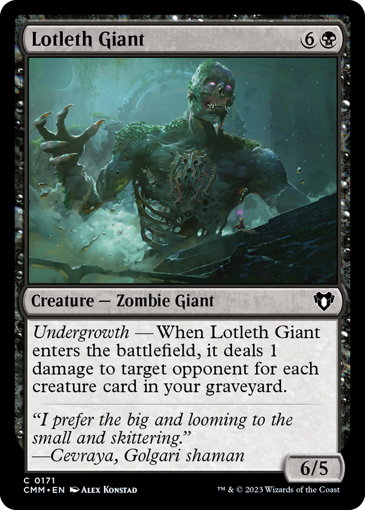 Lotleth Giant [Commander Masters] | Sanctuary Gaming