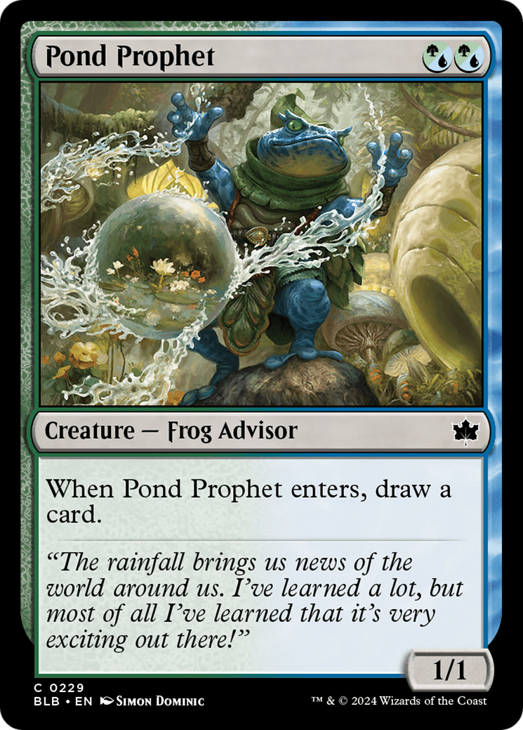 Pond Prophet [Bloomburrow] | Sanctuary Gaming