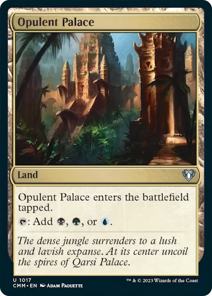 Opulent Palace [Commander Masters] | Sanctuary Gaming