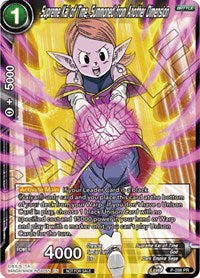Supreme Kai of Time, Summoned from Another Dimension (Unison Warrior Series Tournament Pack Vol.3) (P-288) [Tournament Promotion Cards] | Sanctuary Gaming