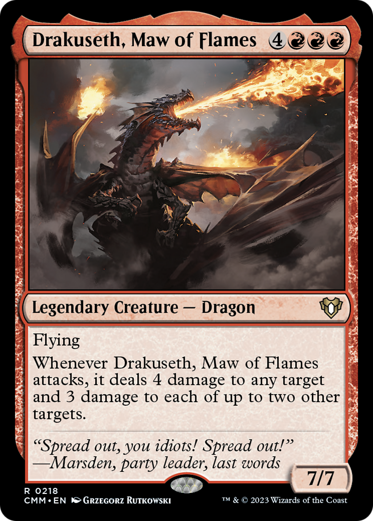 Drakuseth, Maw of Flames [Commander Masters] | Sanctuary Gaming