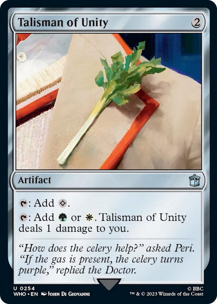 Talisman of Unity [Doctor Who] | Sanctuary Gaming