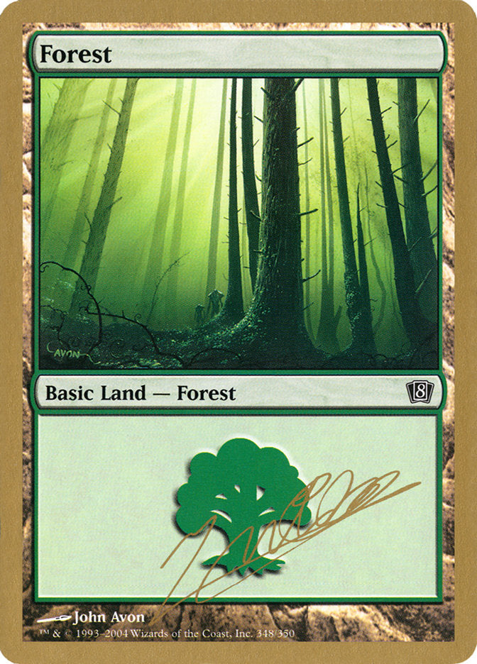 Forest (jn348) (Julien Nuijten) [World Championship Decks 2004] | Sanctuary Gaming
