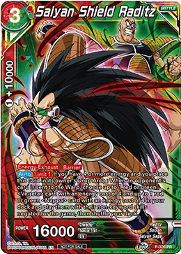 Saiyan Shield Raditz (P-326) [Tournament Promotion Cards] | Sanctuary Gaming