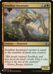 Zendikar Incarnate [The List] | Sanctuary Gaming