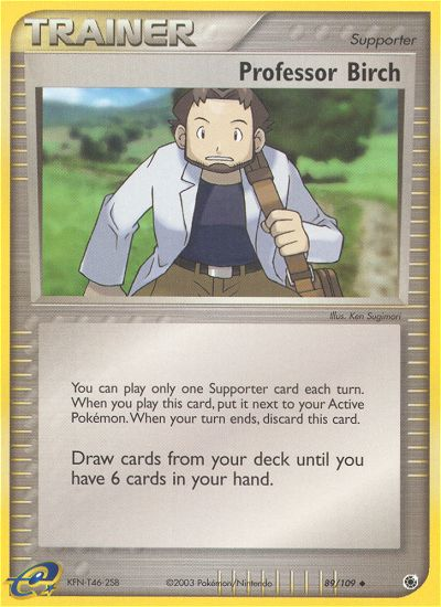 Professor Birch (89/109) [EX: Ruby & Sapphire] | Sanctuary Gaming