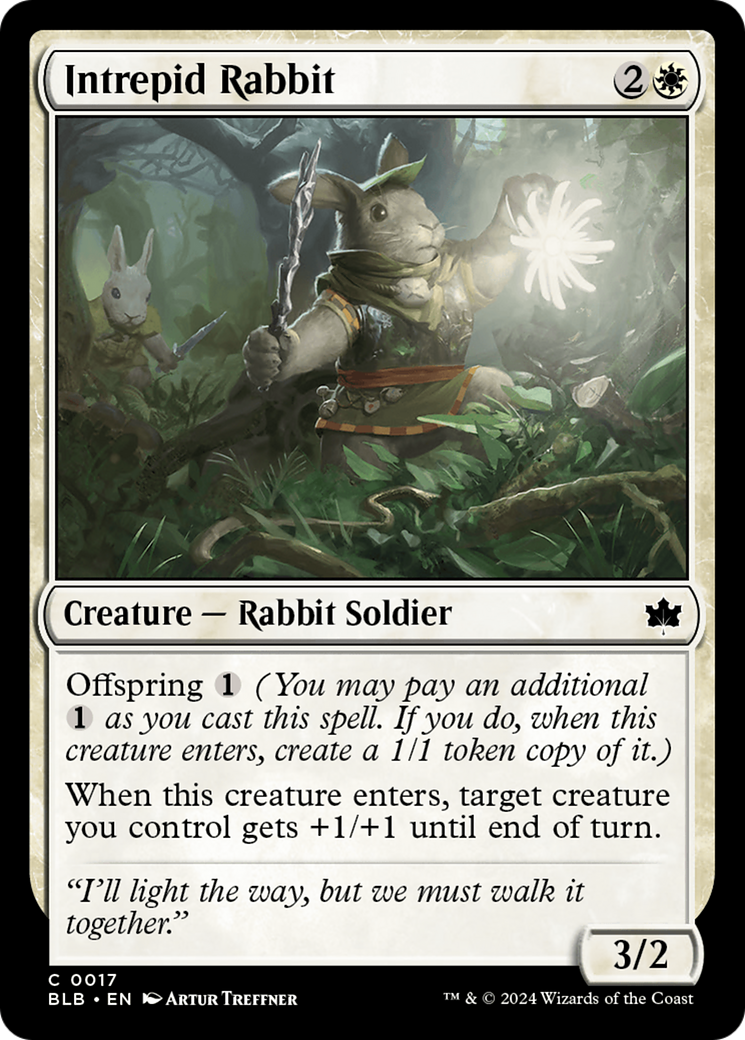 Intrepid Rabbit [Bloomburrow] | Sanctuary Gaming