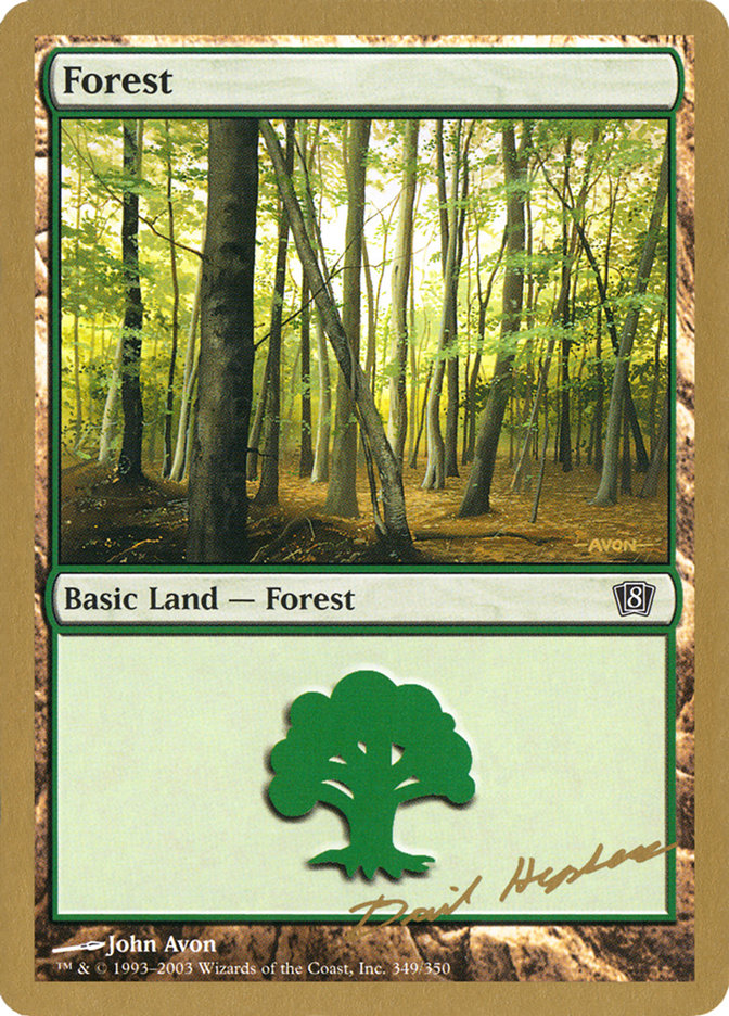 Forest (dh349) (Dave Humpherys) [World Championship Decks 2003] | Sanctuary Gaming