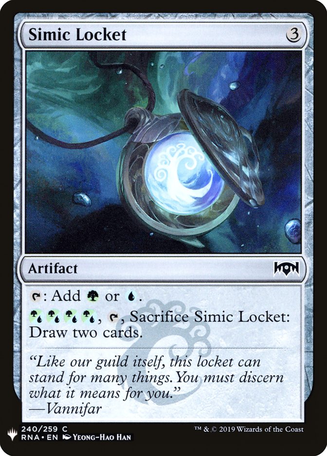 Simic Locket [Mystery Booster] | Sanctuary Gaming