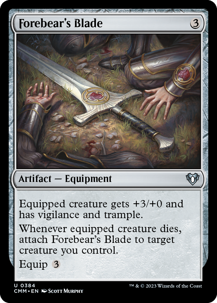 Forebear's Blade [Commander Masters] | Sanctuary Gaming