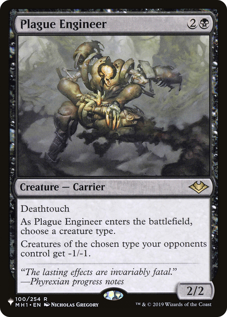 Plague Engineer [The List Reprints] | Sanctuary Gaming