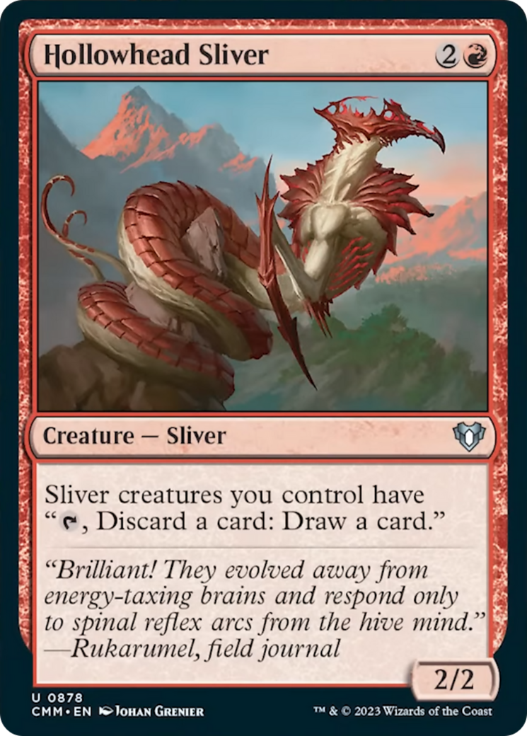 Hollowhead Sliver [Commander Masters] | Sanctuary Gaming