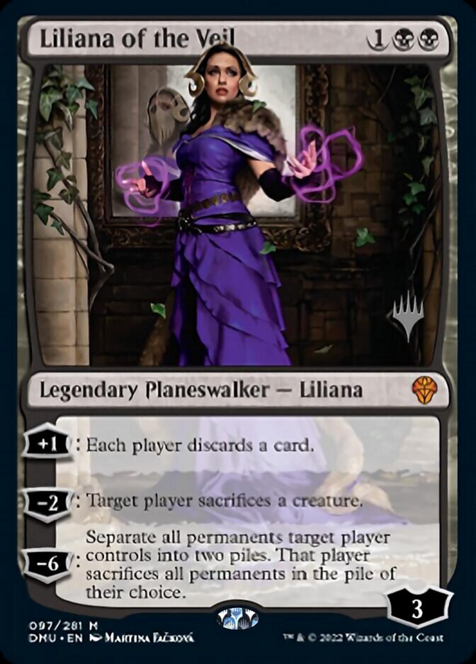 Liliana of the Veil (Promo Pack) [Dominaria United Promos] | Sanctuary Gaming