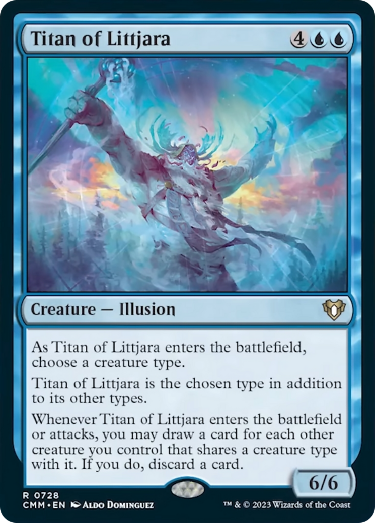 Titan of Littjara [Commander Masters] | Sanctuary Gaming
