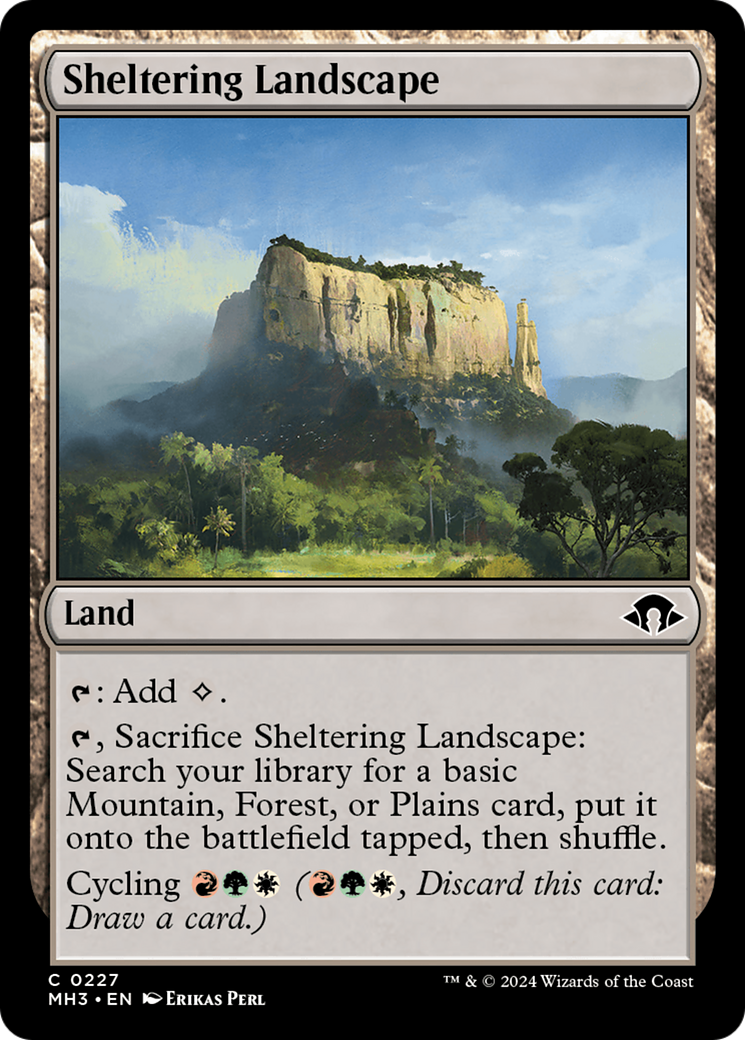 Sheltering Landscape [Modern Horizons 3] | Sanctuary Gaming
