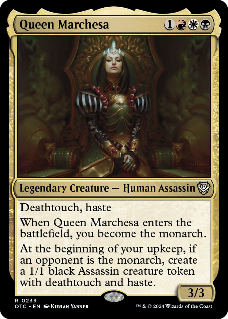 Queen Marchesa [Outlaws of Thunder Junction Commander] | Sanctuary Gaming