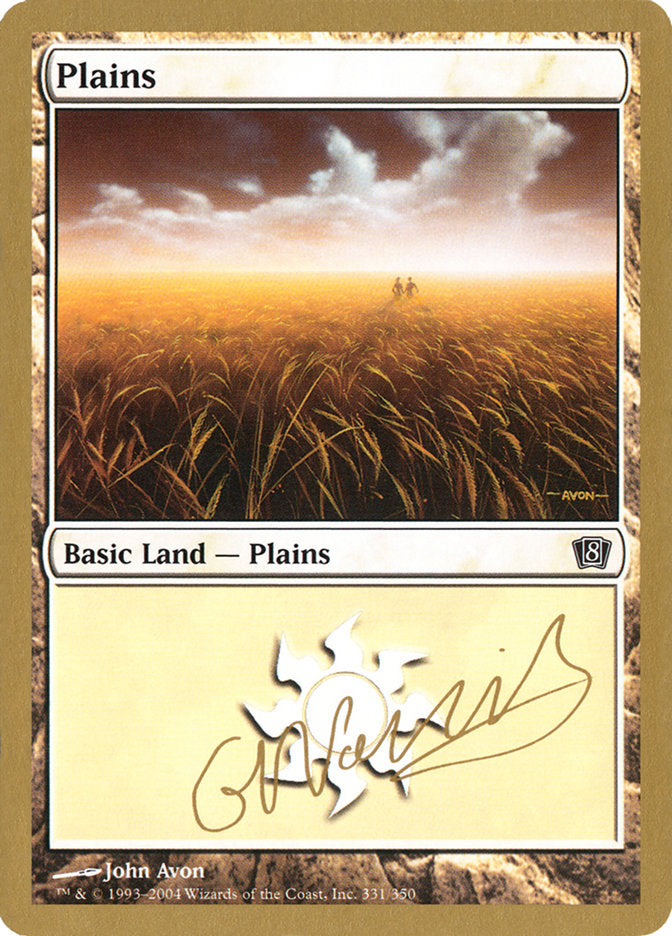 Plains (gn331) (Gabriel Nassif) [World Championship Decks 2004] | Sanctuary Gaming