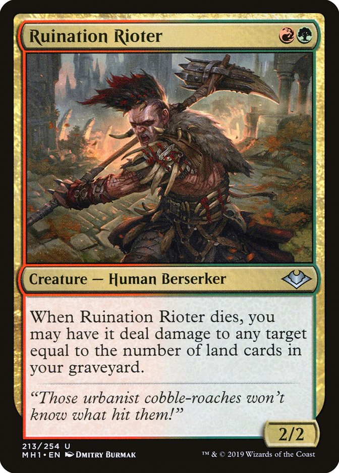 Ruination Rioter [Modern Horizons] | Sanctuary Gaming