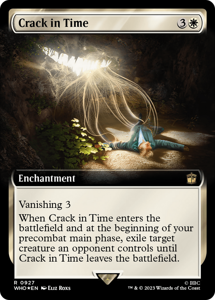 Crack in Time (Extended Art) (Surge Foil) [Doctor Who] | Sanctuary Gaming
