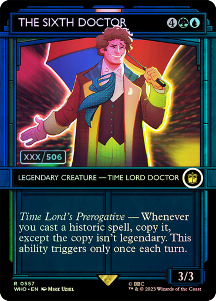 The Sixth Doctor (Serial Numbered) [Doctor Who] | Sanctuary Gaming