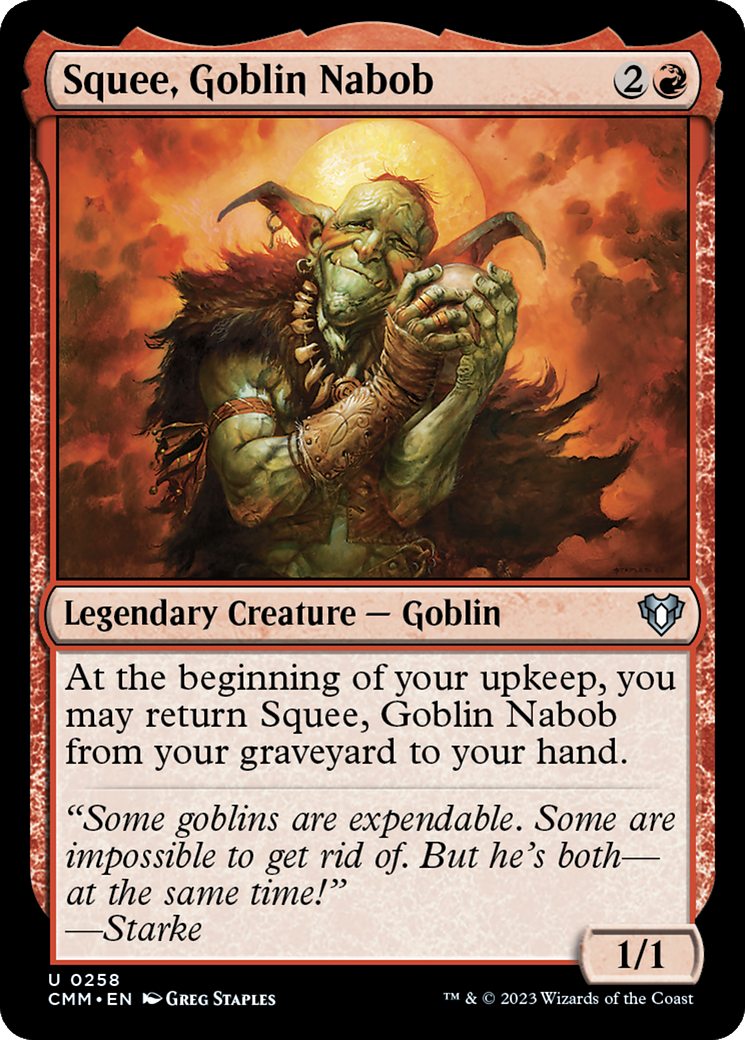 Squee, Goblin Nabob [Commander Masters] | Sanctuary Gaming