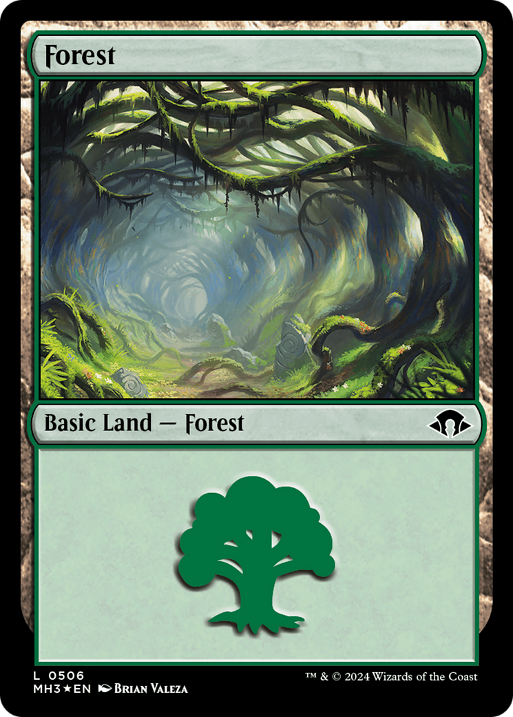 Forest (0506) (Ripple Foil) [Modern Horizons 3] | Sanctuary Gaming